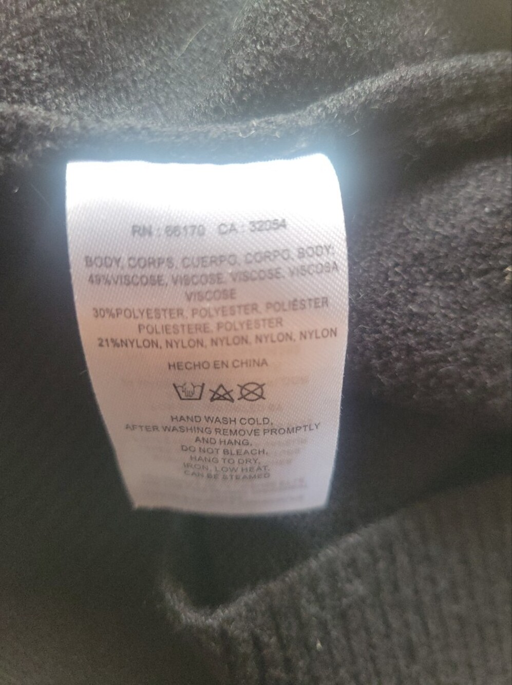 Anthropologie Monarc Floral Embroidered Black Sweater Cottagecore Boho M Medium - Picture 10 of 10